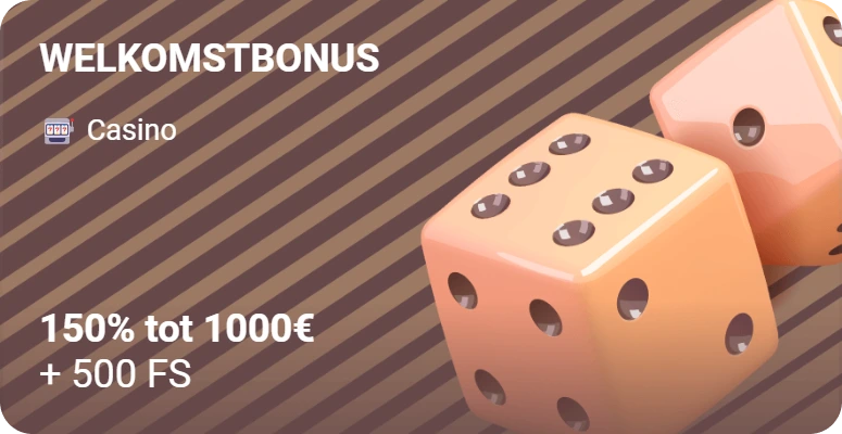 WELKOMSTBONUS